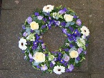 Lilac & White Wreath